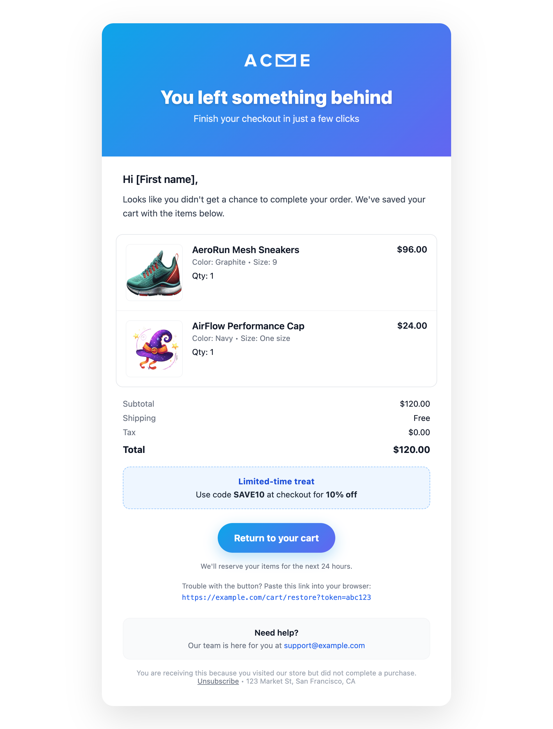 Abandoned Cart Thumbnail